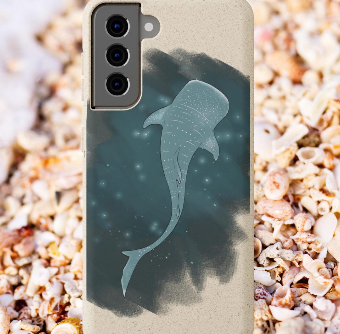 Eco-friendly Biodegradable Plastic-free Whale Shark Samsung S20 S21 S22 ...