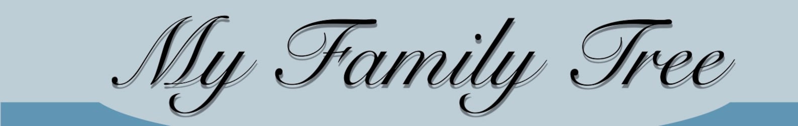 Personalized Family Tree Chart, 4 Generation Fillable Template (digital ...