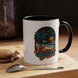 Ocean Dream Coffee Mug - Tropical Vibe, Beach Lover Gift, Summer Drinkware, Relaxation Gift, Vacation Memories