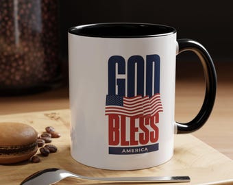 USA Flag Coffee Mug: Patriotic Gift for Veterans - Etsy