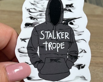Stalker Trope with Haze Romance Trope Sticker