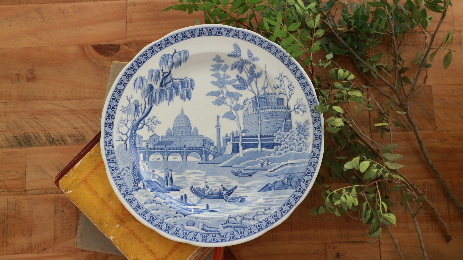 Spode blue room collection plates - Etsy 日本