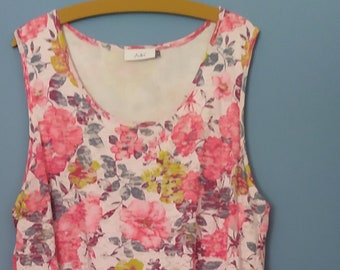 Never worn - Adini women's summer dress floral print size L1/14