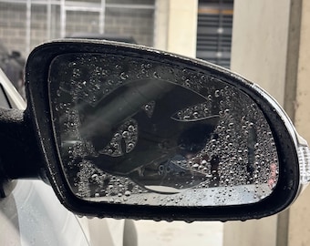 Hedgehog l 2pcs l Mirror Peeker | Accessories | Car Sticker | Side Mirror Decal | Kawaii | Video Game | Fun Decals | Gift Idea | Iconic