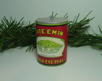 Canning Label Ornament Vite 'Em In, on wood made in USA