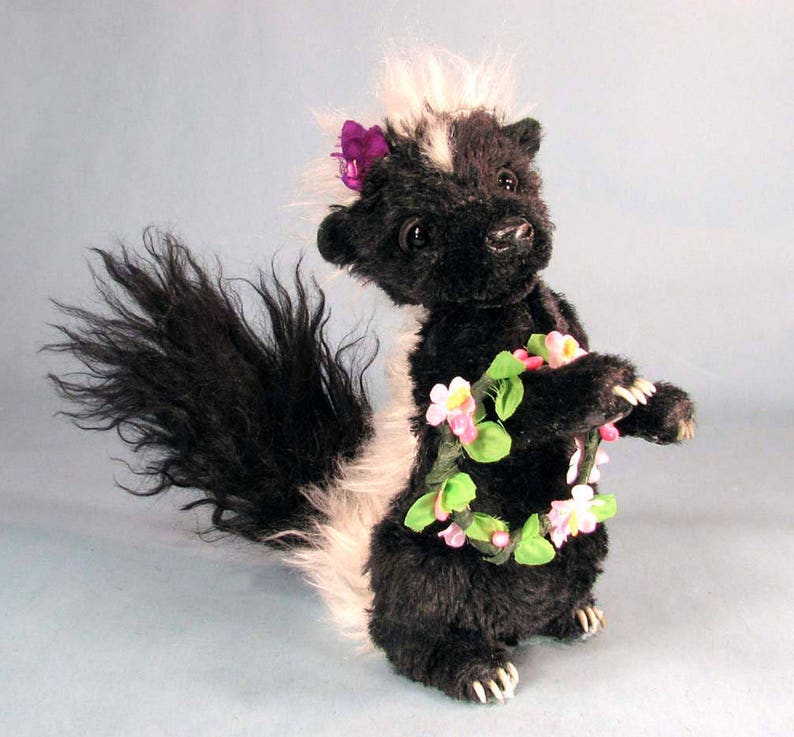 Skunk Sewing Pattern Mohair Skunk PDF DIY Skunk Pattern - Etsy