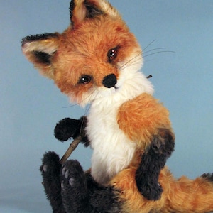 Fox Sewing Pattern, Plush Fox, Realistic Fox PDF, DIY Fox Pattern, Teddy Bear Pattern, Red Fox Plushie, DIY Stuffed Animal, Woodland