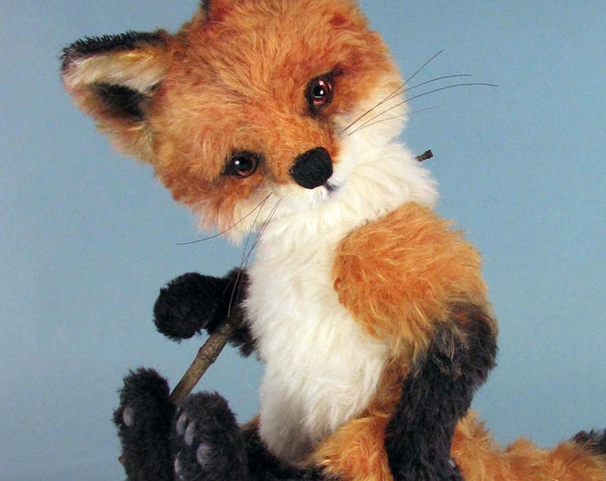 Fox Sewing Pattern, Plush Fox, Realistic Fox PDF, DIY Fox Pattern ...