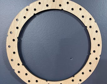 Anillos de madera para coronas de panqueques "Diámetros opcionales" (6)