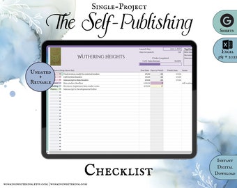 Launch Your Book: The Self-Publishing Checklist | Single Book Publishing Roadmap for Indie Authors