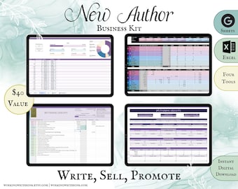 Kit de negocios para nuevos autores: escribe y publica tu primera novela