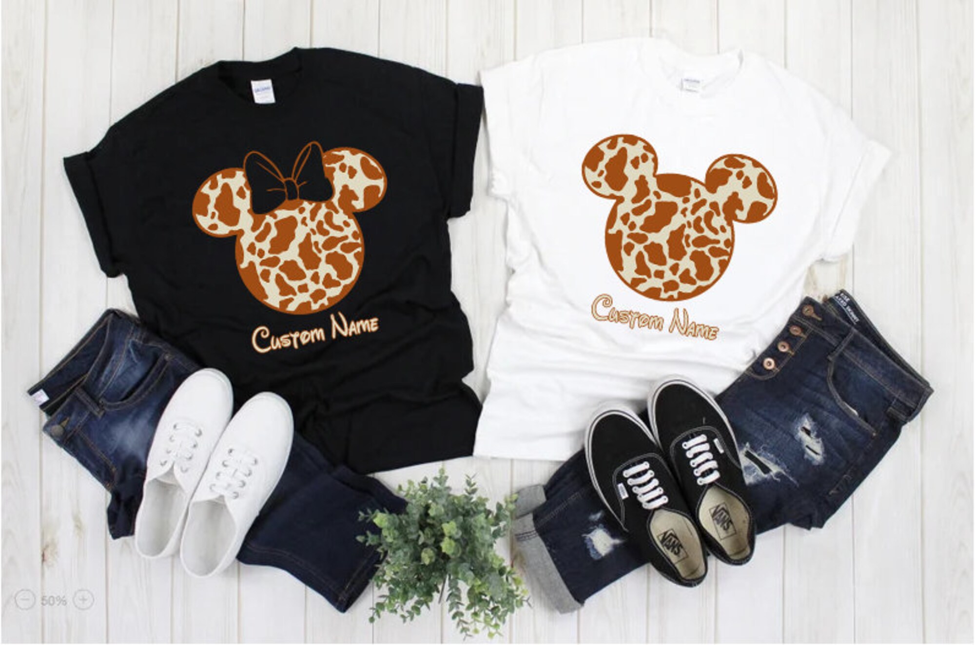 Discover Disney Animal Kingdom Shirt, Mickey Minnie Leopard Shirt