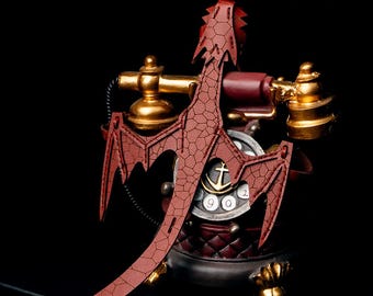 Leather Dragon Wrist