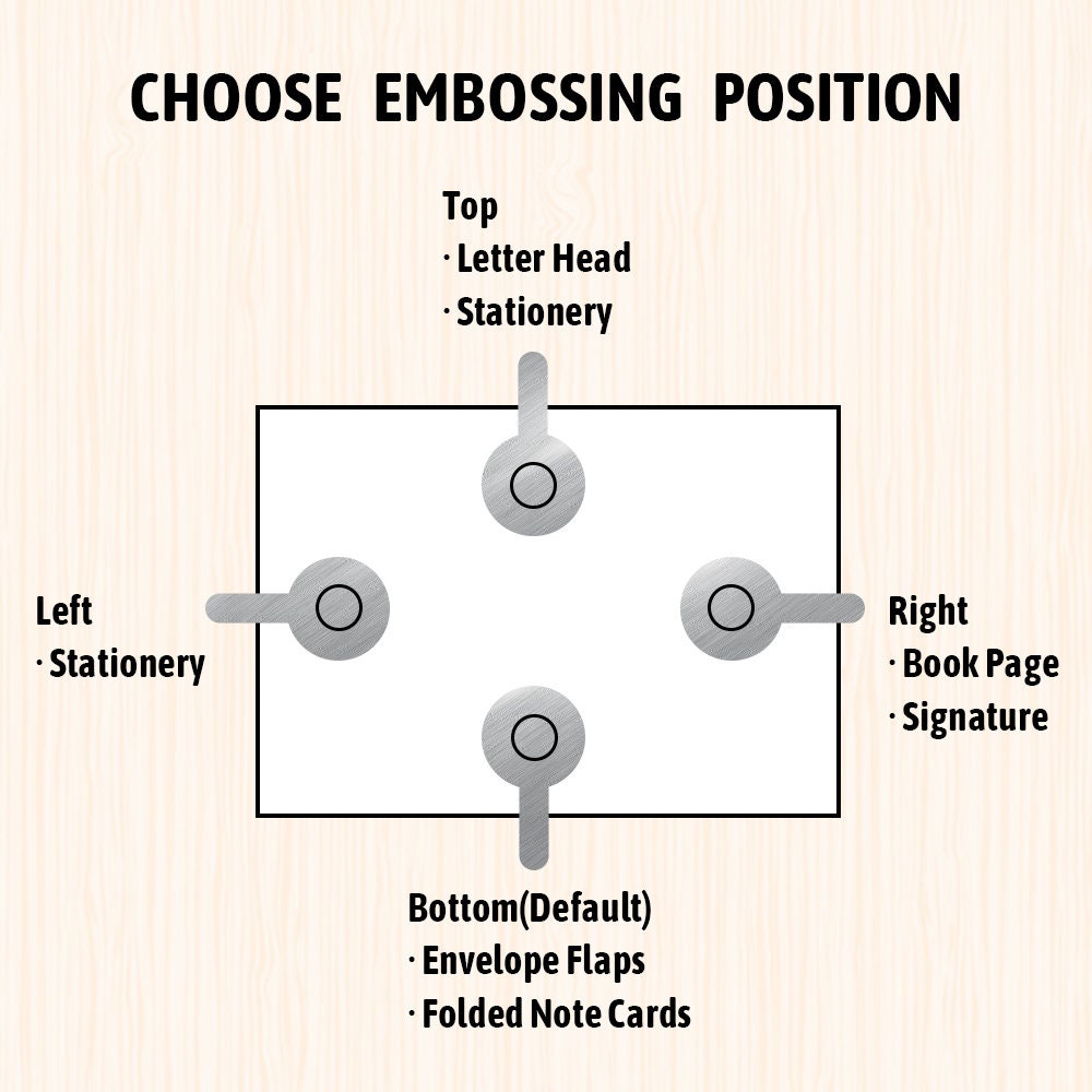 Personalized Book Embosser,custom Stamp Embosser,book Stamp,from the