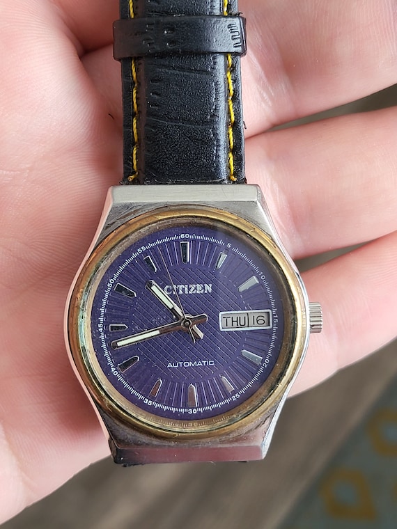 vintage citizen man's watch 4595-21M1 - image 1