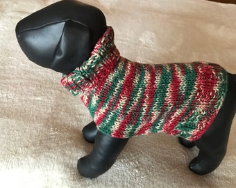 Holiday dog sweater x Small