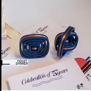 Silent, Stress-Reducing Fidget Toy , and Perfect Sensory Toy, Hand Spinner Gifts, Gift For him, ADHD, Help Focus, Corporate Gifting