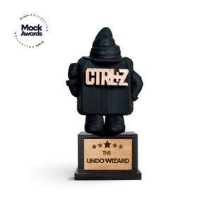 Undo Wizard Award Trophy - CTRL+Z - Origin Mock Awards Collection