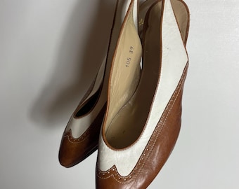 Vintage-Pumps aus den 1950er-Jahren // Pin-up-Look Retro-Geschenk für Damen 1950er-Jahre Retro-Pumps Vintage Größe 39 Schuhe Hergestellt in Italien