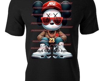MICKEY MOUSE KAWSSS hip hop gaffiti sneakers teddy hustle , digital download .png