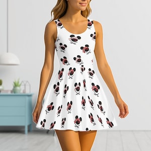 Cruise Pirate Skater Dress, Pirate Mickey Mouse Dress, Disney Pirate Skater Dress, Halloween Cruise Outfit, Cruise Skater Dress Gift