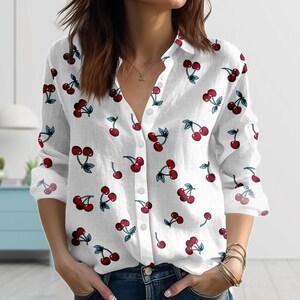 Chemisier Femme J.Crew - Couleur Pêche/corail - Taille XXS - Manches 3/4 - Coton - Occasion Très Bon état