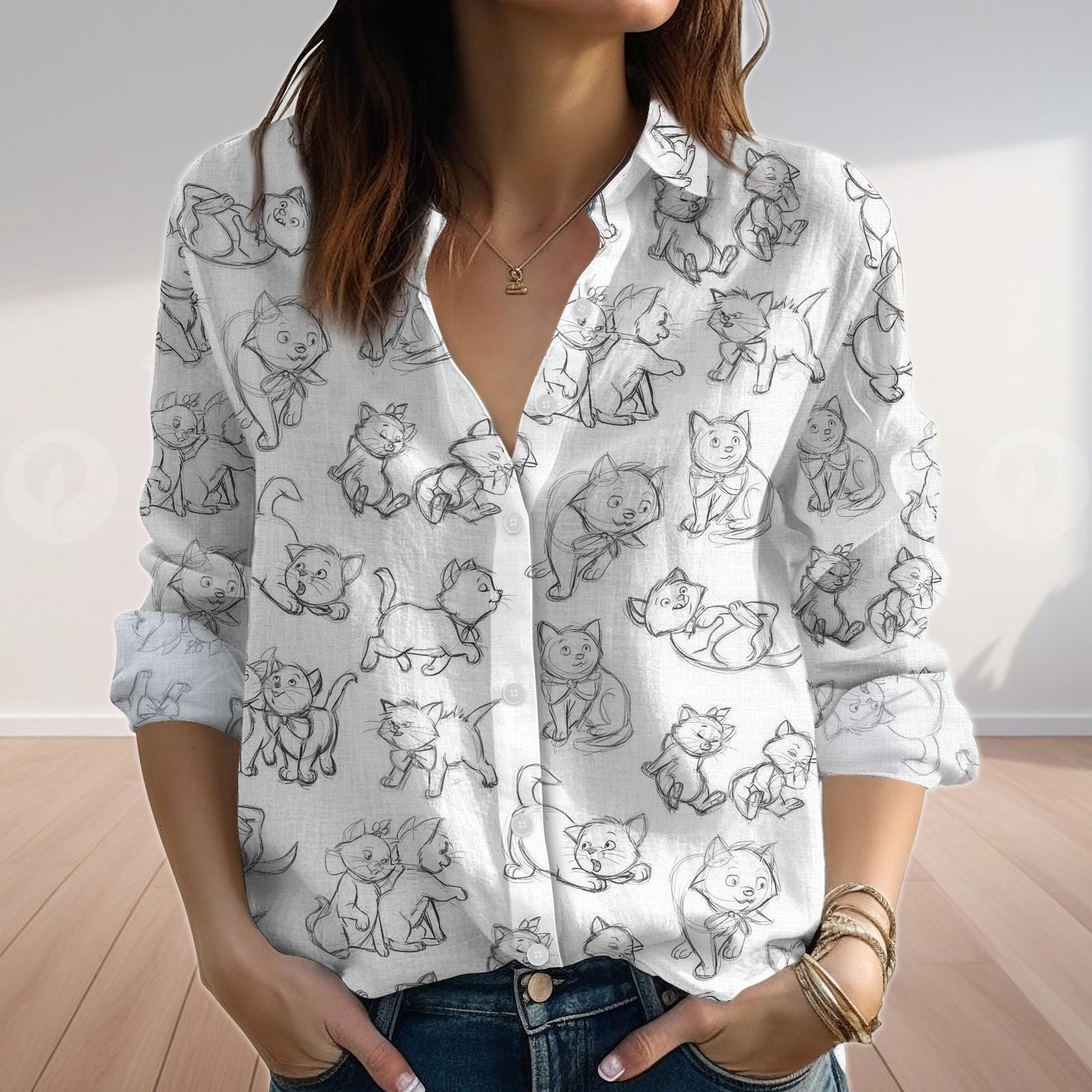 Cat Blouse
