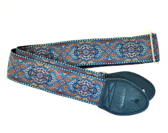 Arabesque - Souldier Guitar Strap in Indigo