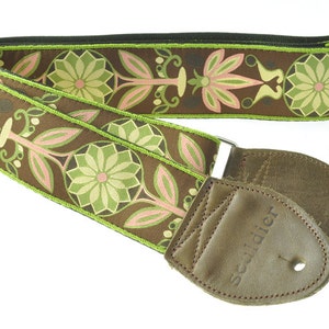 Souldier &quot;Daisy&quot; Custom Handmade Vintage Guitar Strap