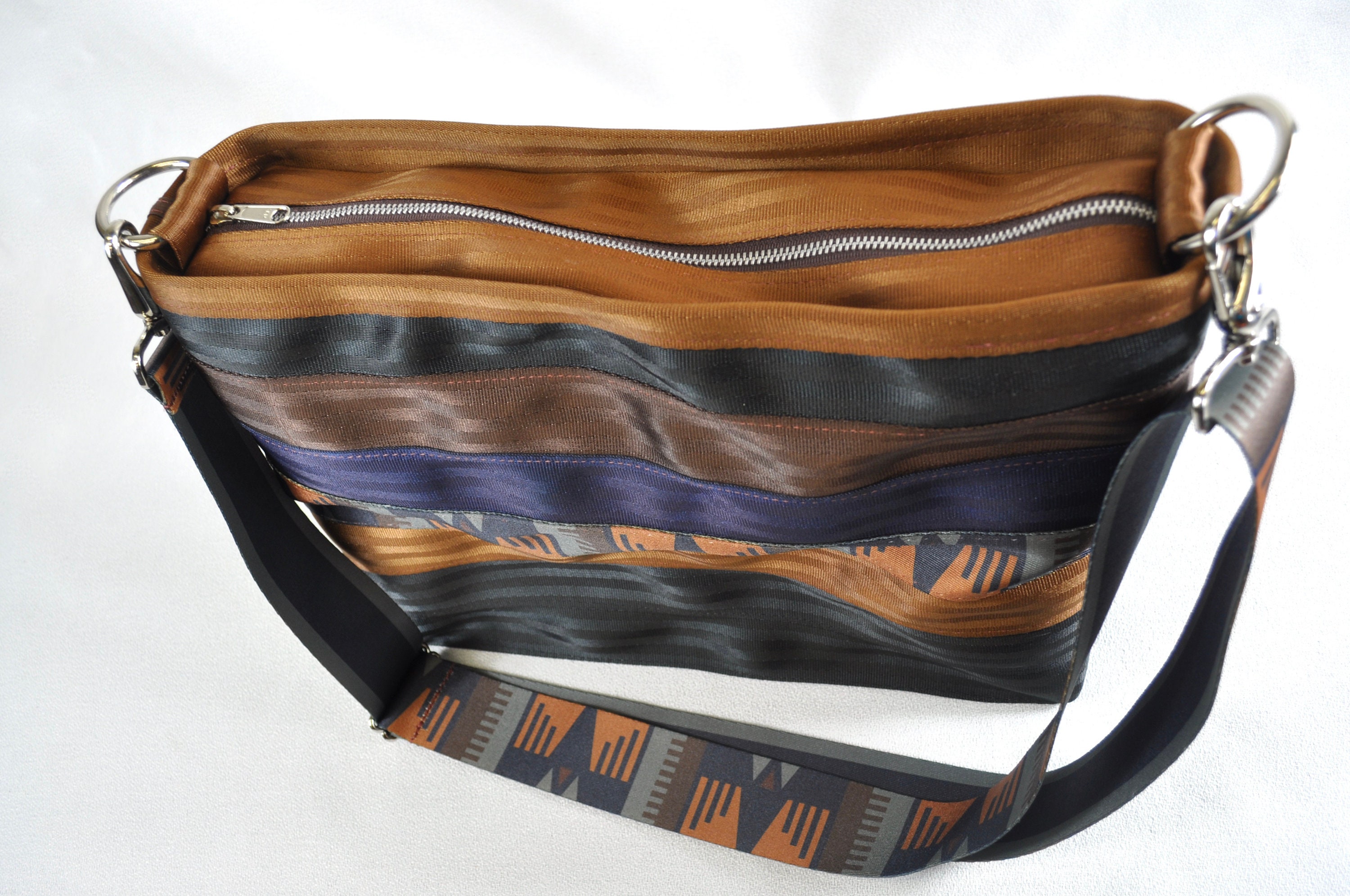 Thunderbird Recycled Seatbelt Messenger Bag by Souldier Etsy