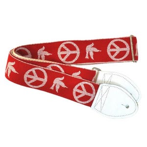 Young - Souldier Guitar Strap in Red