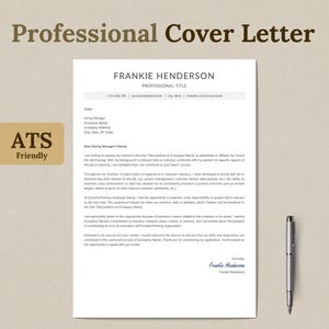 Modelo de carta de apresentação profissional em Word com amostra pré-escrita para inscrição de emprego, exemplo de carta de apresentação de currículo ATS e referência incluídos
