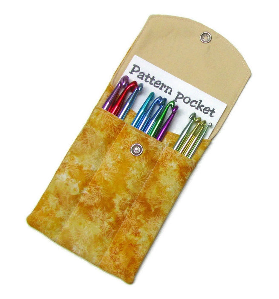 CROCHET HOOK CASE Crochet Wallet Organizer Needle Etsy