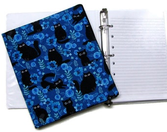 Stretch FLORAL BINDER COVER You Choose Fabric Binder Cover, 3 Ring