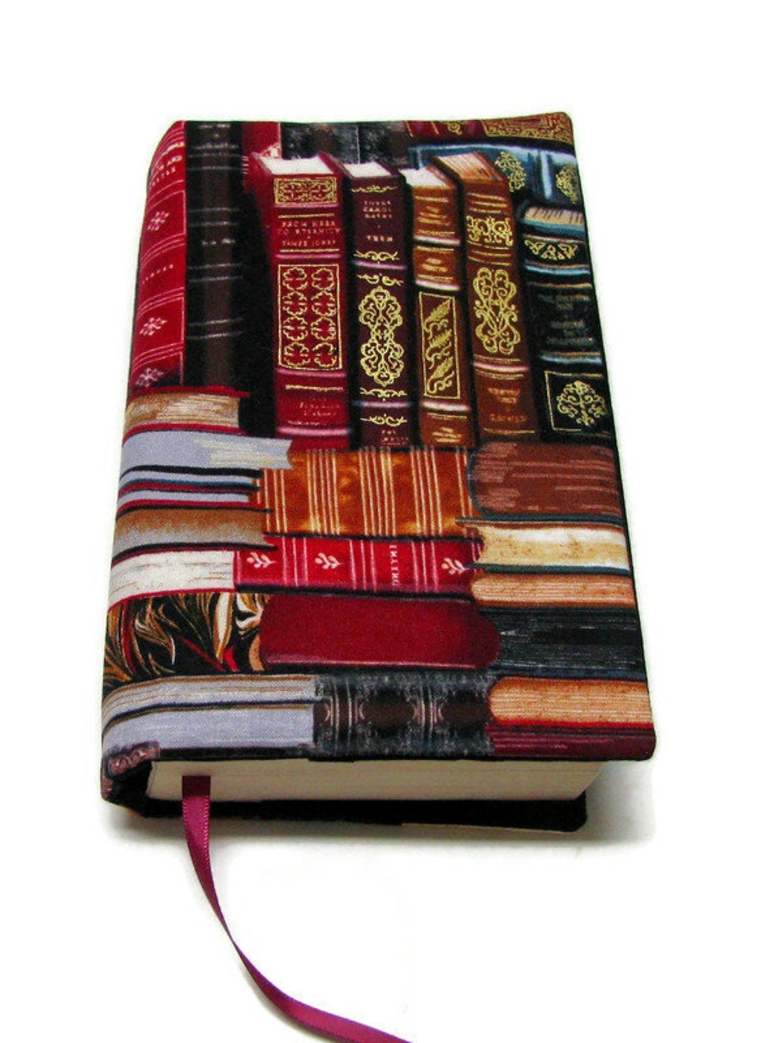 Handmade Padded Book Cover for Tall Paperback, Book Lover Gift - Etsy
