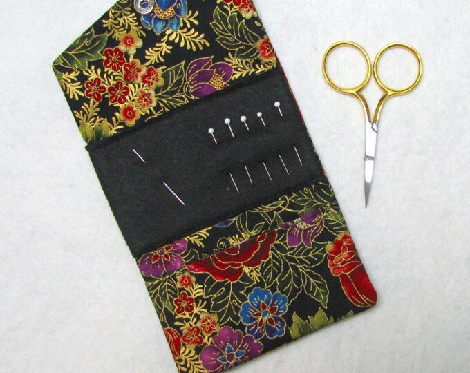 SEWING KIT, Travel, Sewing Case, Snap Case, Handmade Etsy