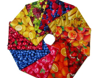 TEN FAT QUARTERS Fruit Farmer's Market assorted fruit fat quarters, premium quality cotton