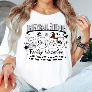 Vintage Disney Universal Studios 2025 Shirt, Universal Studios Trip Shirt, Disney Family Vacation, Universal Orlando Shirt, Disney Family