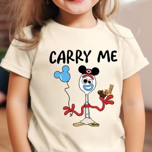 Carry Me Disney Shirt, Disney Youth Toddler Onesie Shirt, Disney Snacks Shirt, Toy Story Funny Shirt, Carry Me Forky Shirt, Vacay Mode Shirt