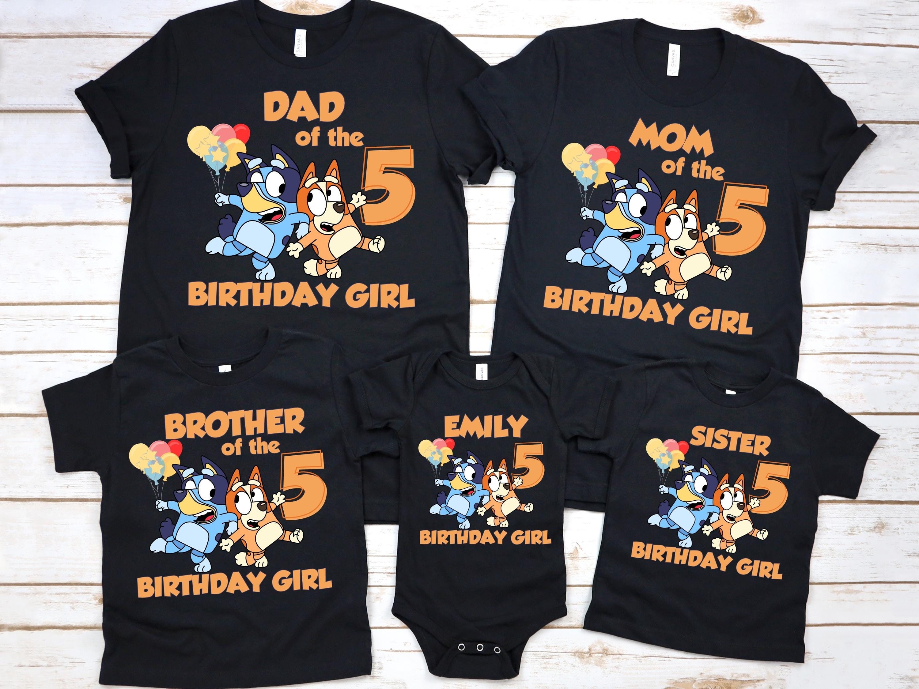 Bluey Matching Family Shirt