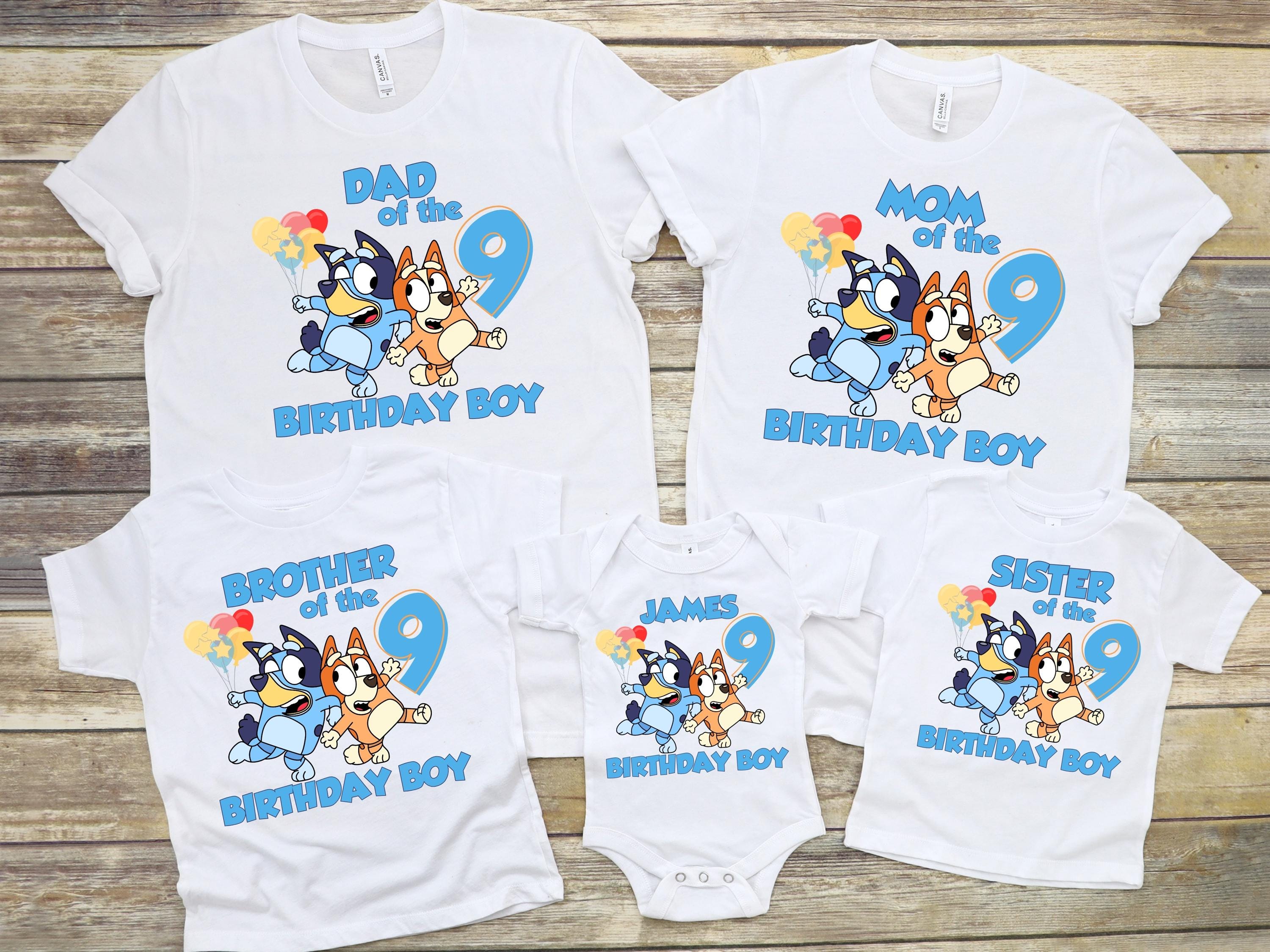 Bluey Matching Family Shirt