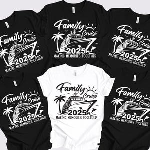 Family Cruise 2025 Matching Shirts: Vacation Squad Gift