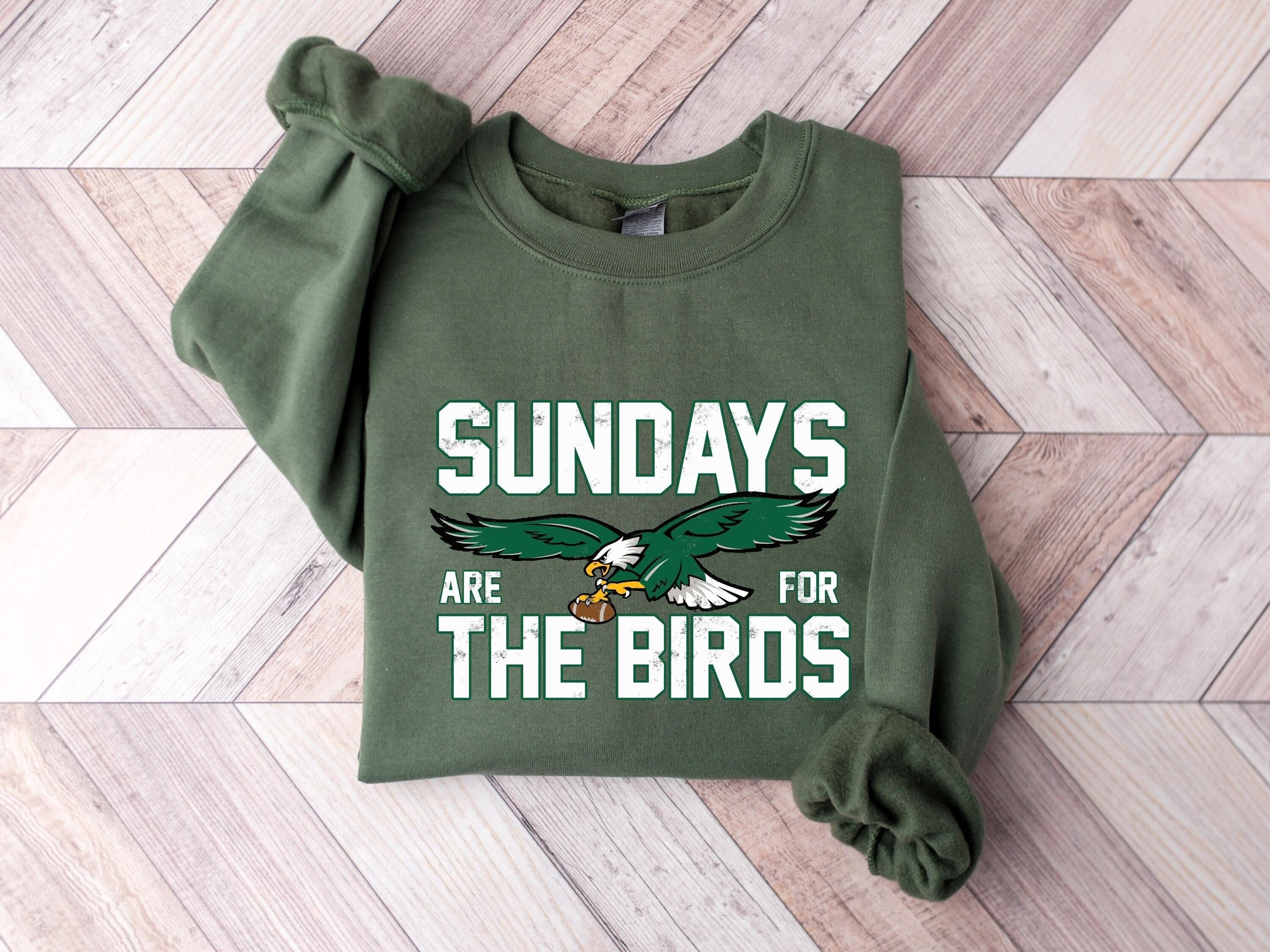Philadelphia Football Sweatshirt,Sundays are for the Birds,Bird Gang Football sunday,Philadelphia Eagls Sweatshirt,Philadelphia Eagls Shirt