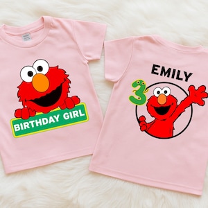 Custom Birthday Boy/Girl Cartoon Shirt: Personalized Kids Tee