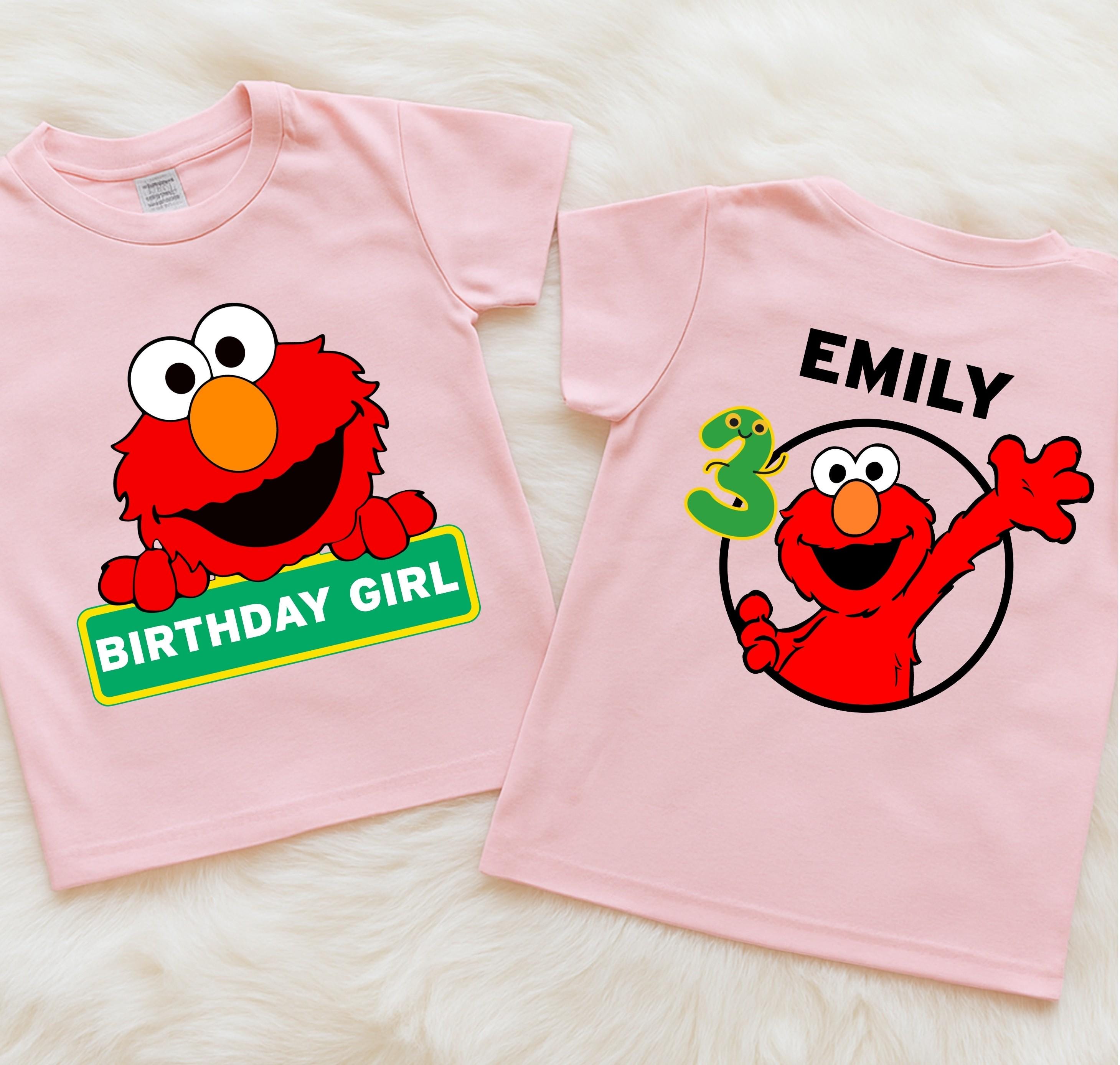 Custom Birthday Boy/Girl Cartoon Shirt: Personalized Kids Tee