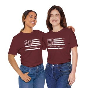 Military Wife/White T-Shirt, Military Shirt, Military, Veteran Shirt, United States, Armed Forces, Soldier, American, Patriotic