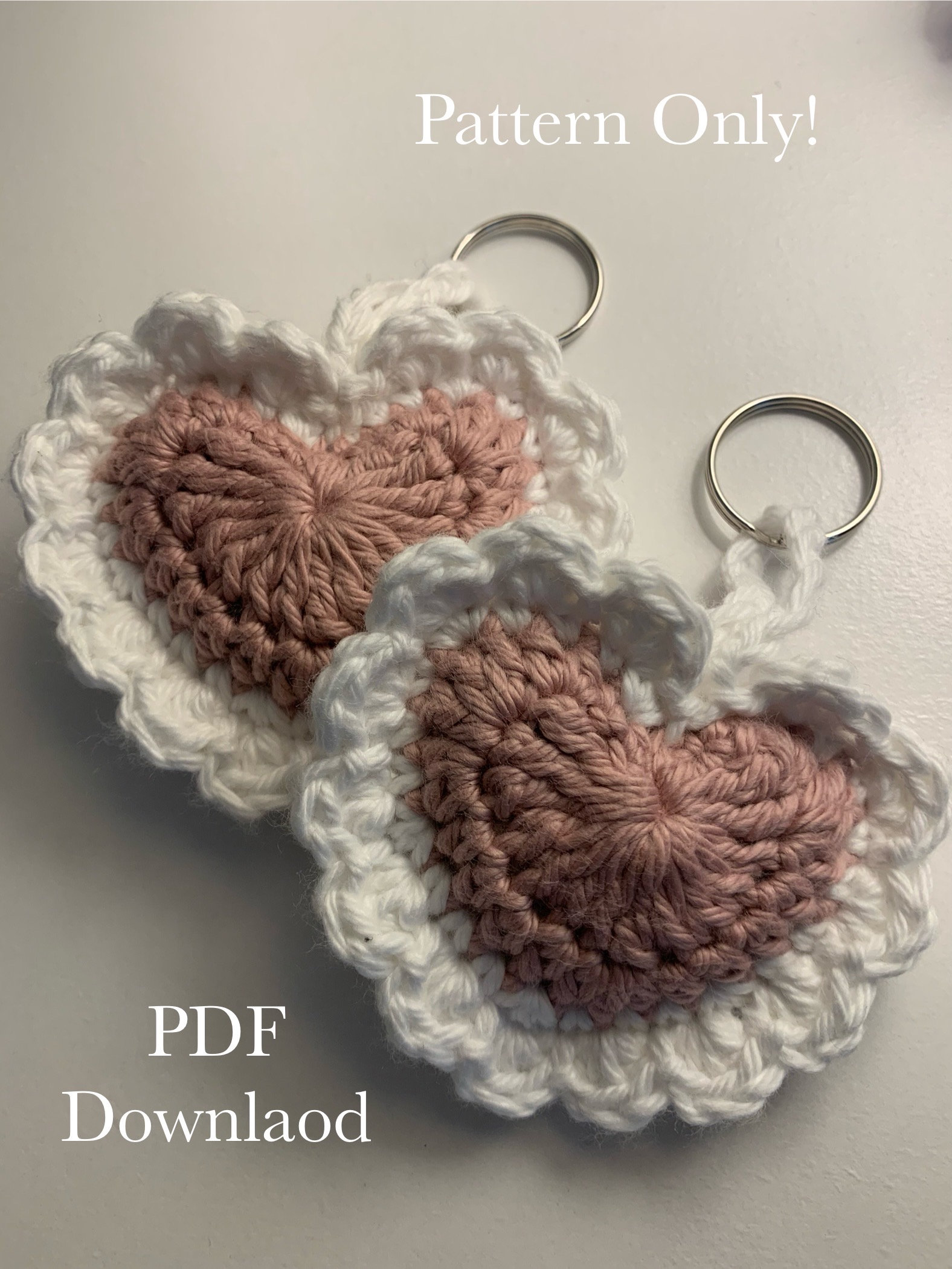 30 Tiny Amigurumi Patterns to Crochet, From Cats and Frogs to Mini Bundles 16 Plush Heart Crochet Keychain Pattern Gift Crochet