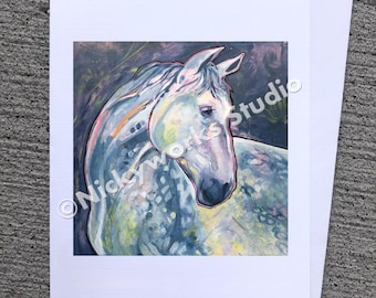 Horse Painting Greeting Card: Friendship, All Occasions