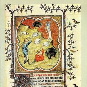 Medieval art, Book of Hours, Illustrated manuscript, 15th Century art, medieval artifacts, prayer journals, Christian art, Pentecost image 4