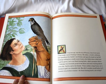 The Black Falcon, 1990 1st ed., out of print children's book, almost new condition , rare find, hardcover book, children's library,